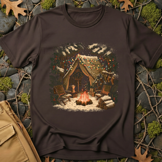 Winter Campfire Glow T-Shirt
