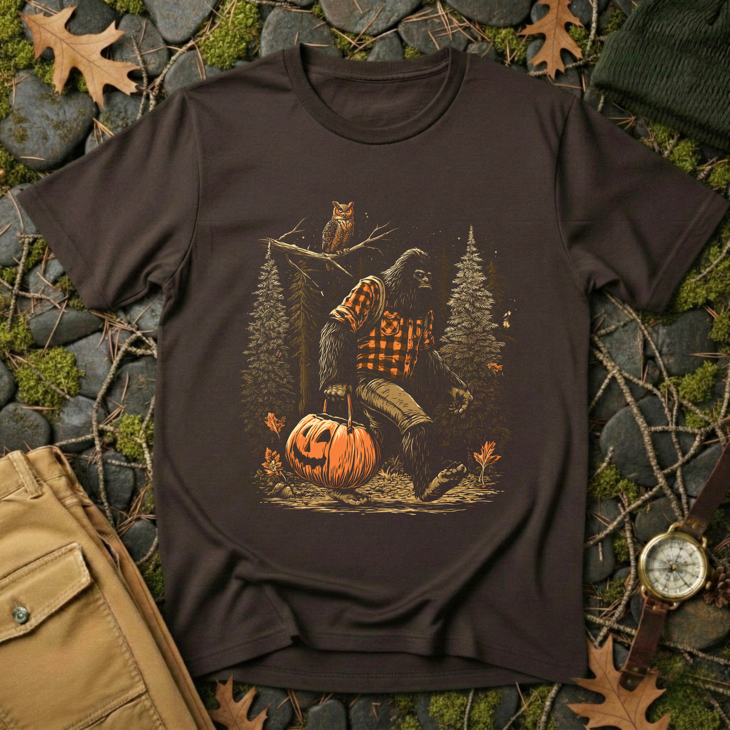 Spooky Bigfoot T-Shirt