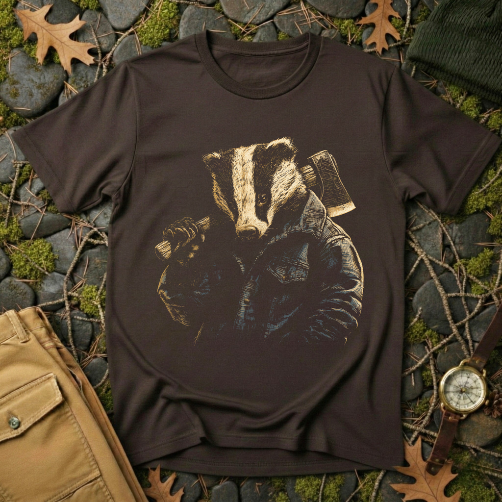 Lumberjack Badger T-Shirt