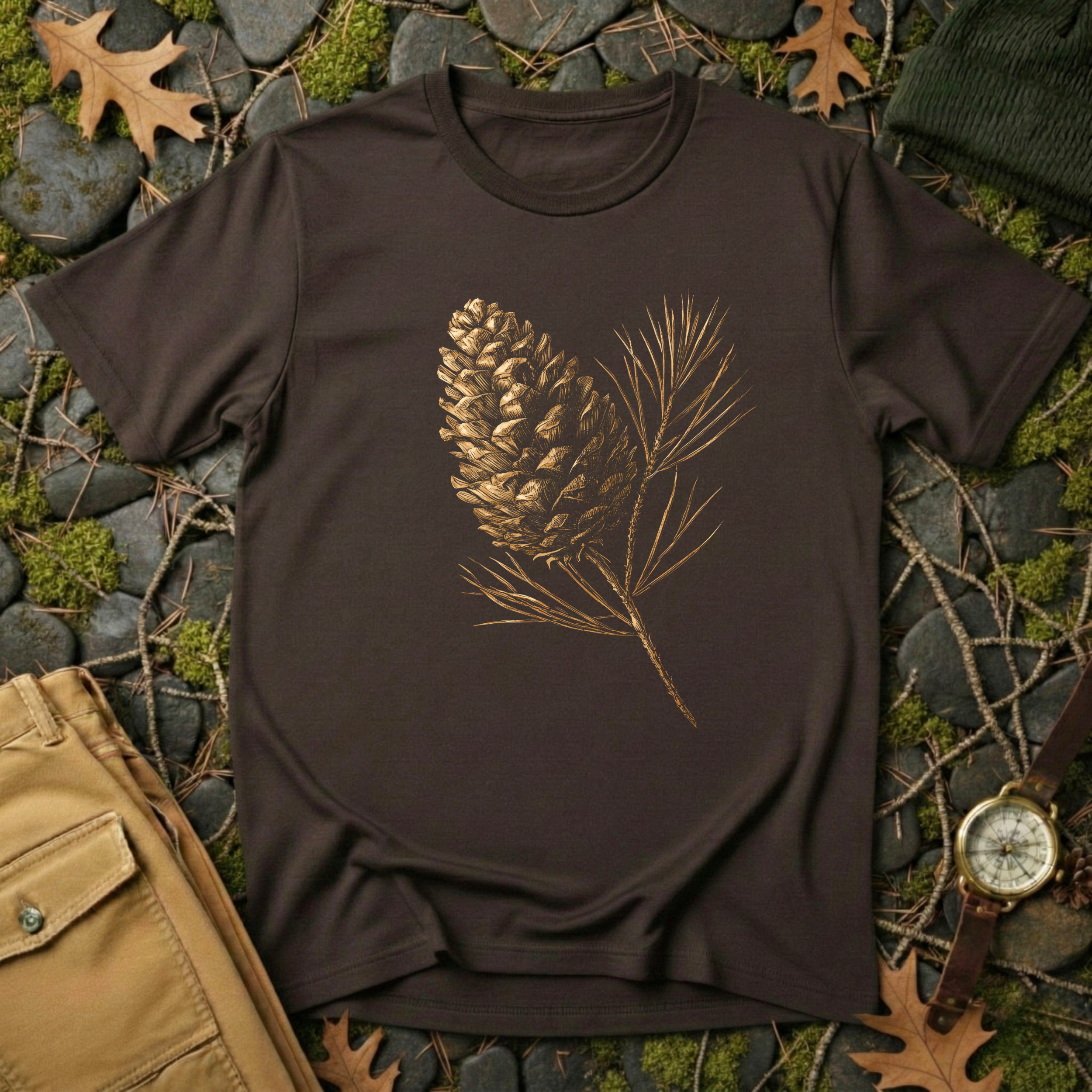 Vintage Pine Cone T-Shirt
