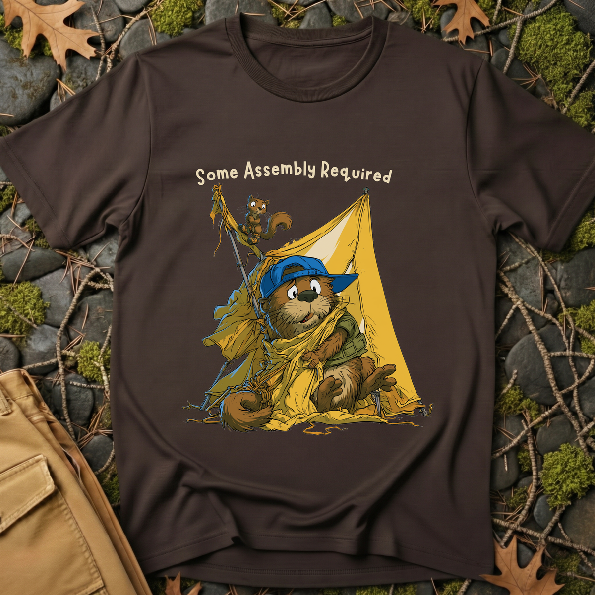 Camping Fail Otter T-Shirt