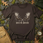 “Deck the Antlers” Christmas T-Shirt