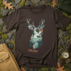 Stay Wild Deer Graphic T-Shirt