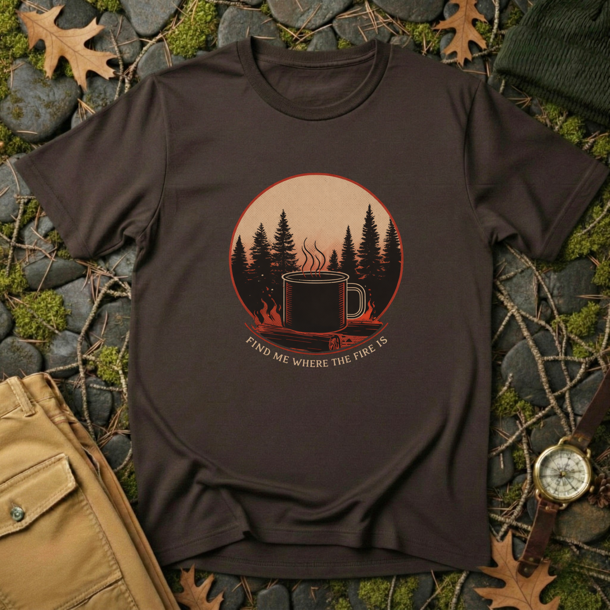 Find Me Where the Fire Is T-Shirt