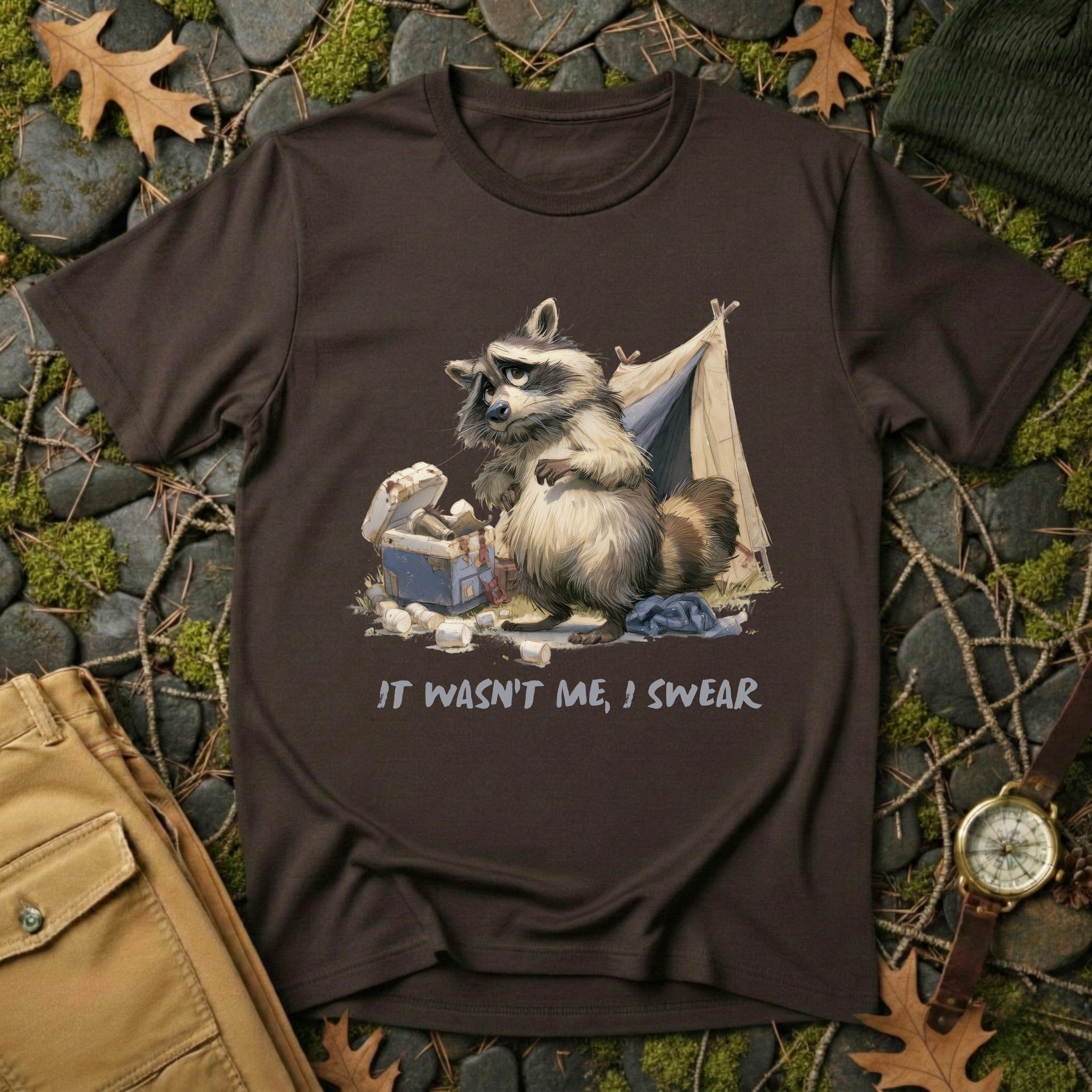 Swear Raccoon T-Shirt