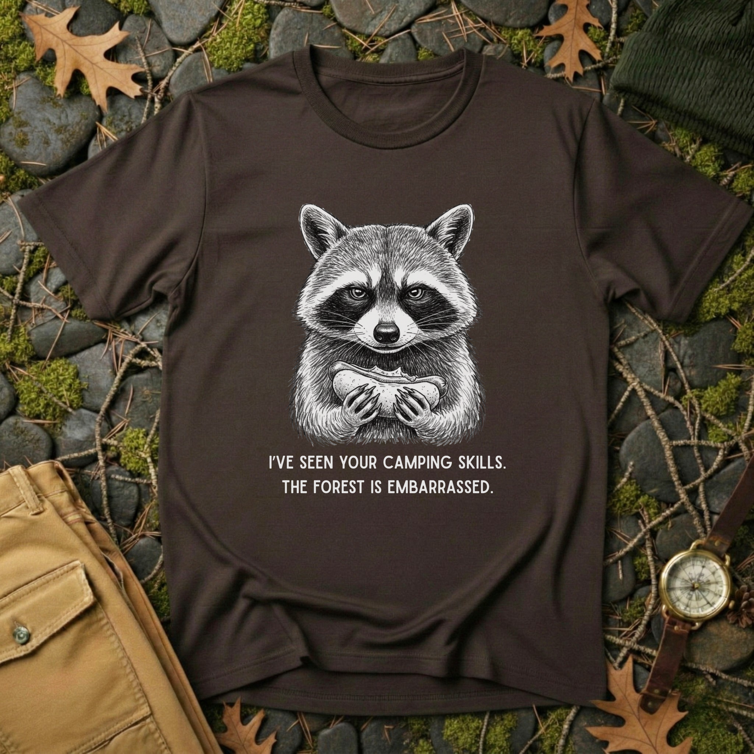 Camping Skills T-Shirt