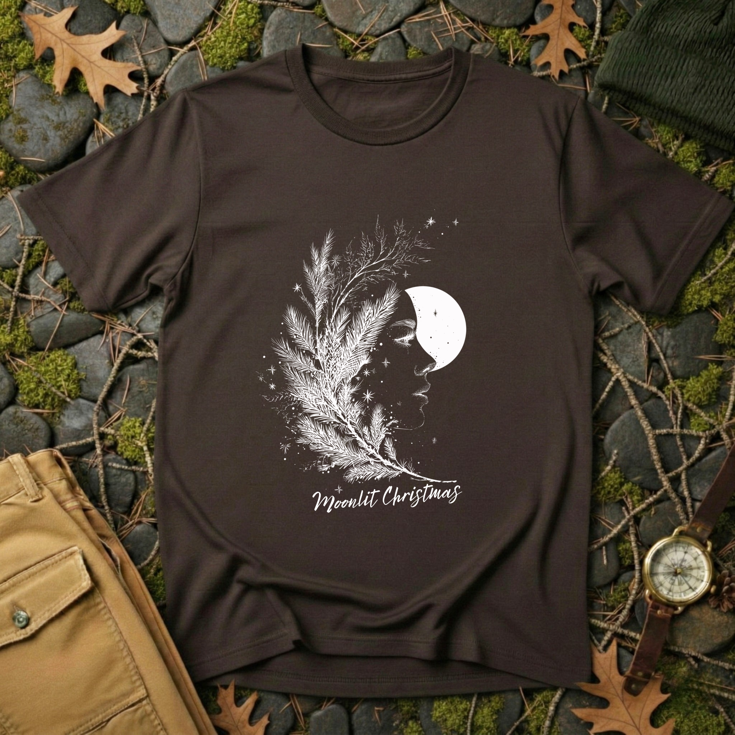 Moonlit Christmas T-Shirt