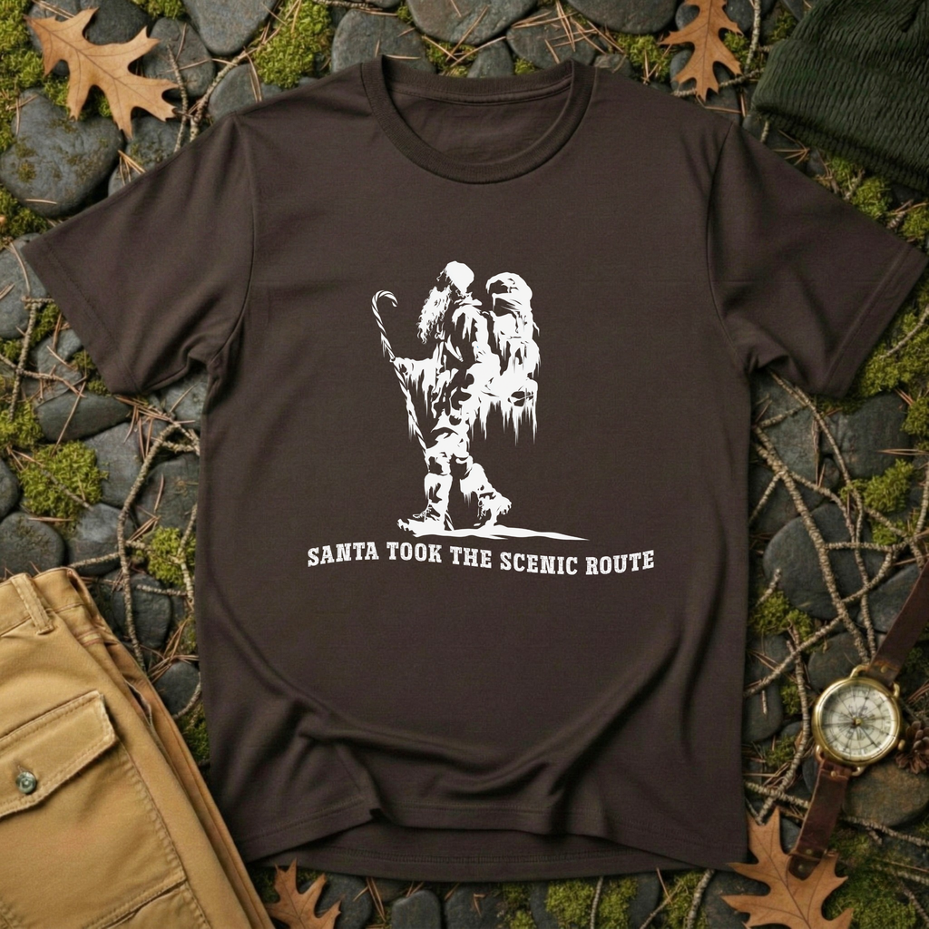 Santa Took the Scenic Route T-Shirt