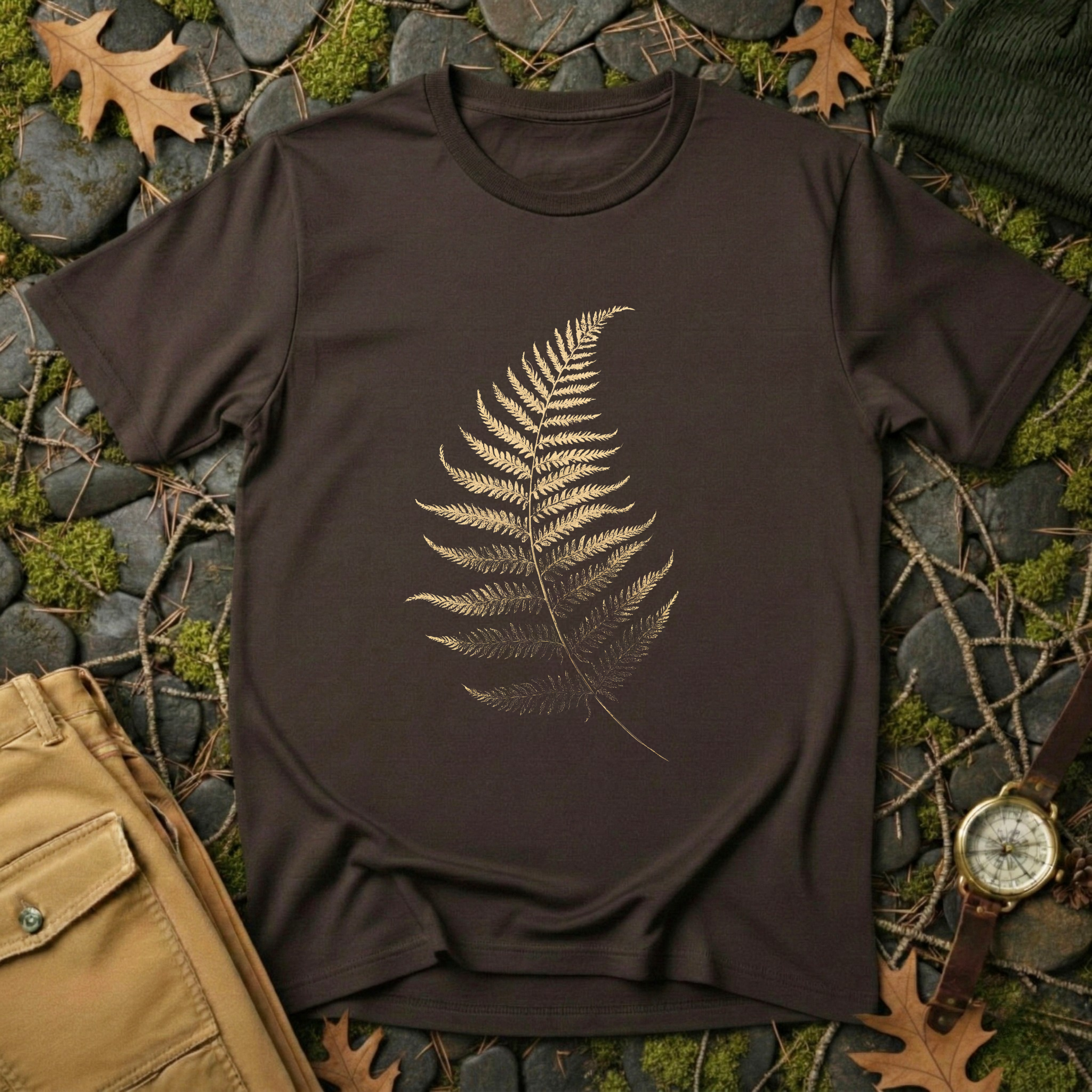 Botanical Silver Fern T-Shirt