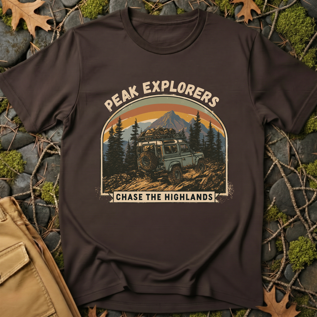 Peak Explorers Land Rover T-Shirt
