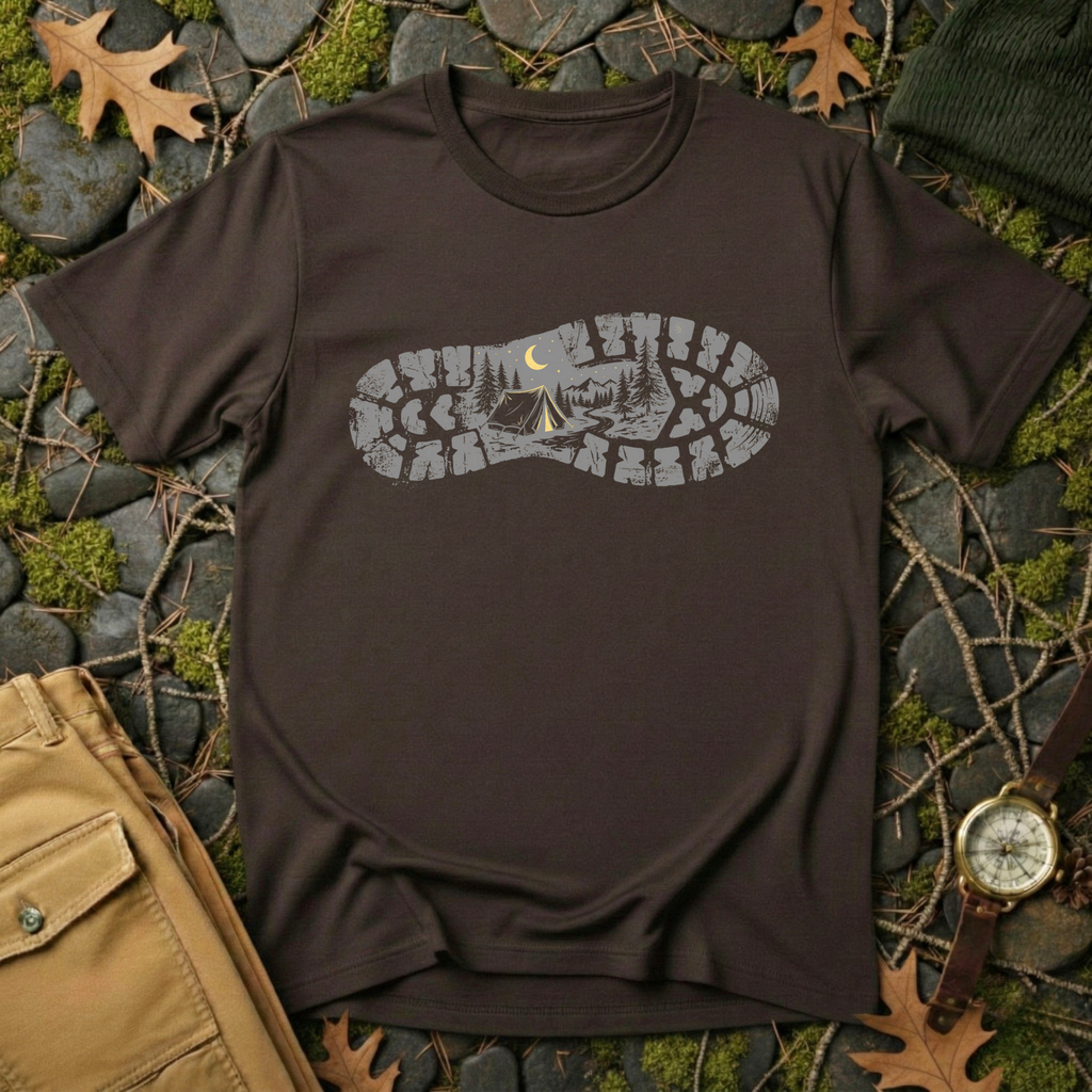 Trail Print T-Shirt