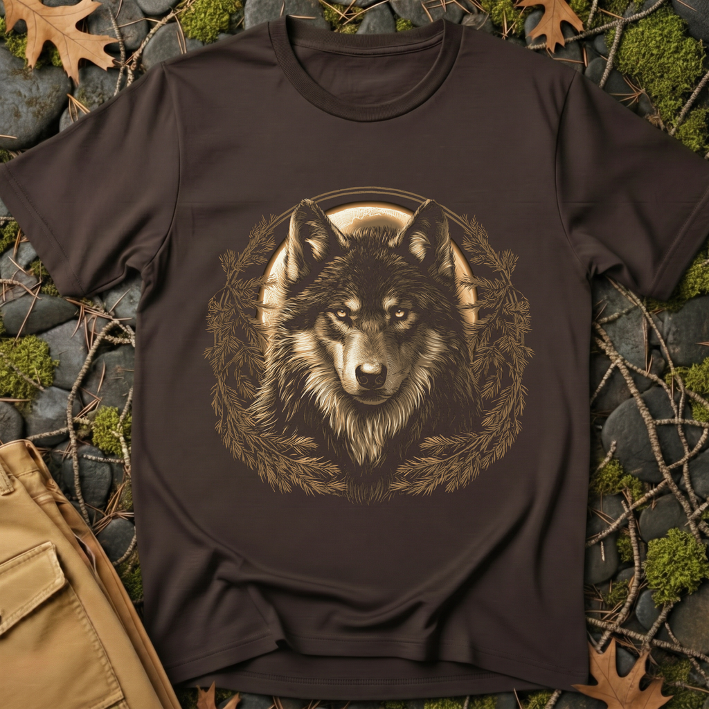 Timber Wolf Full Moon T-Shirt