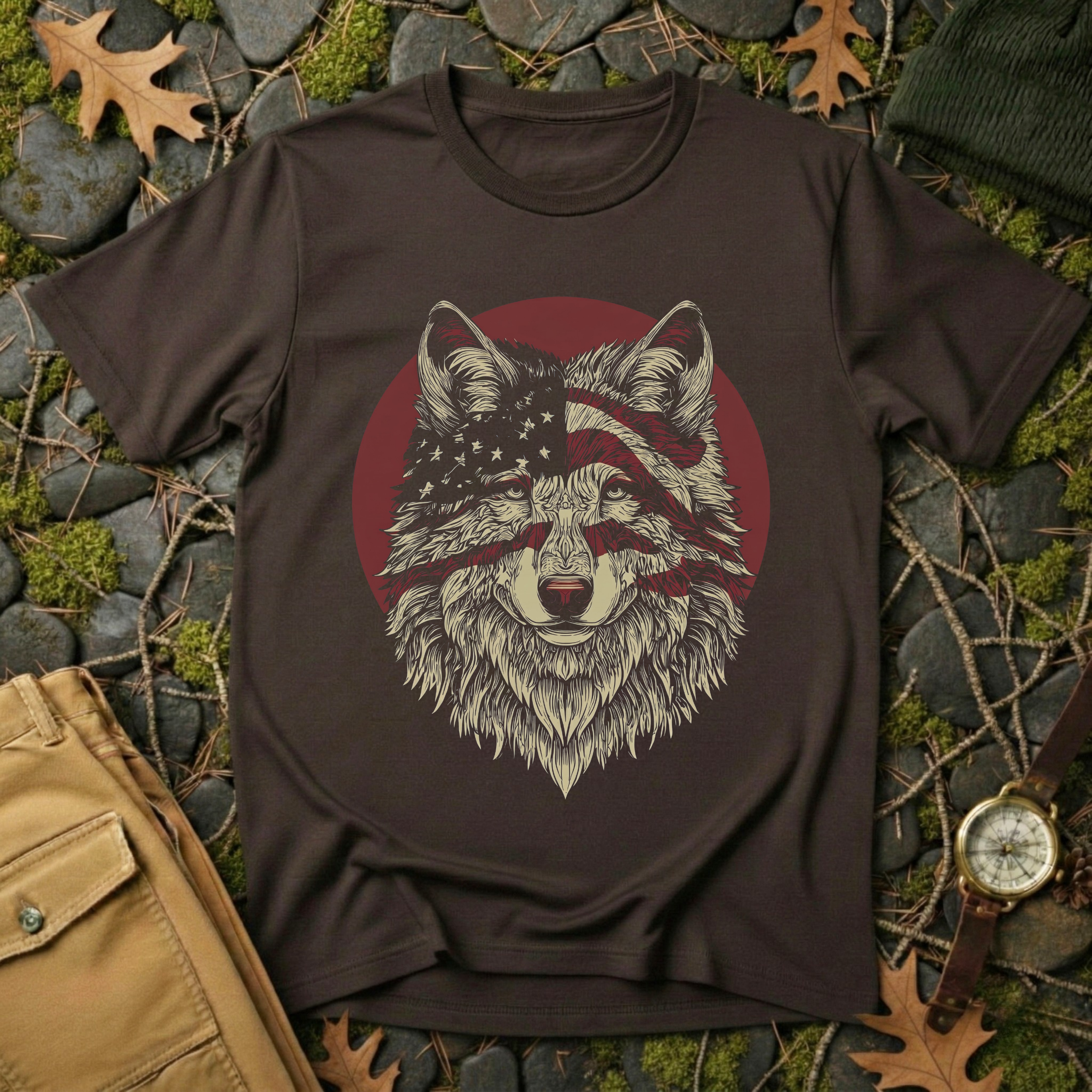 Patriot Wolf T-Shirt