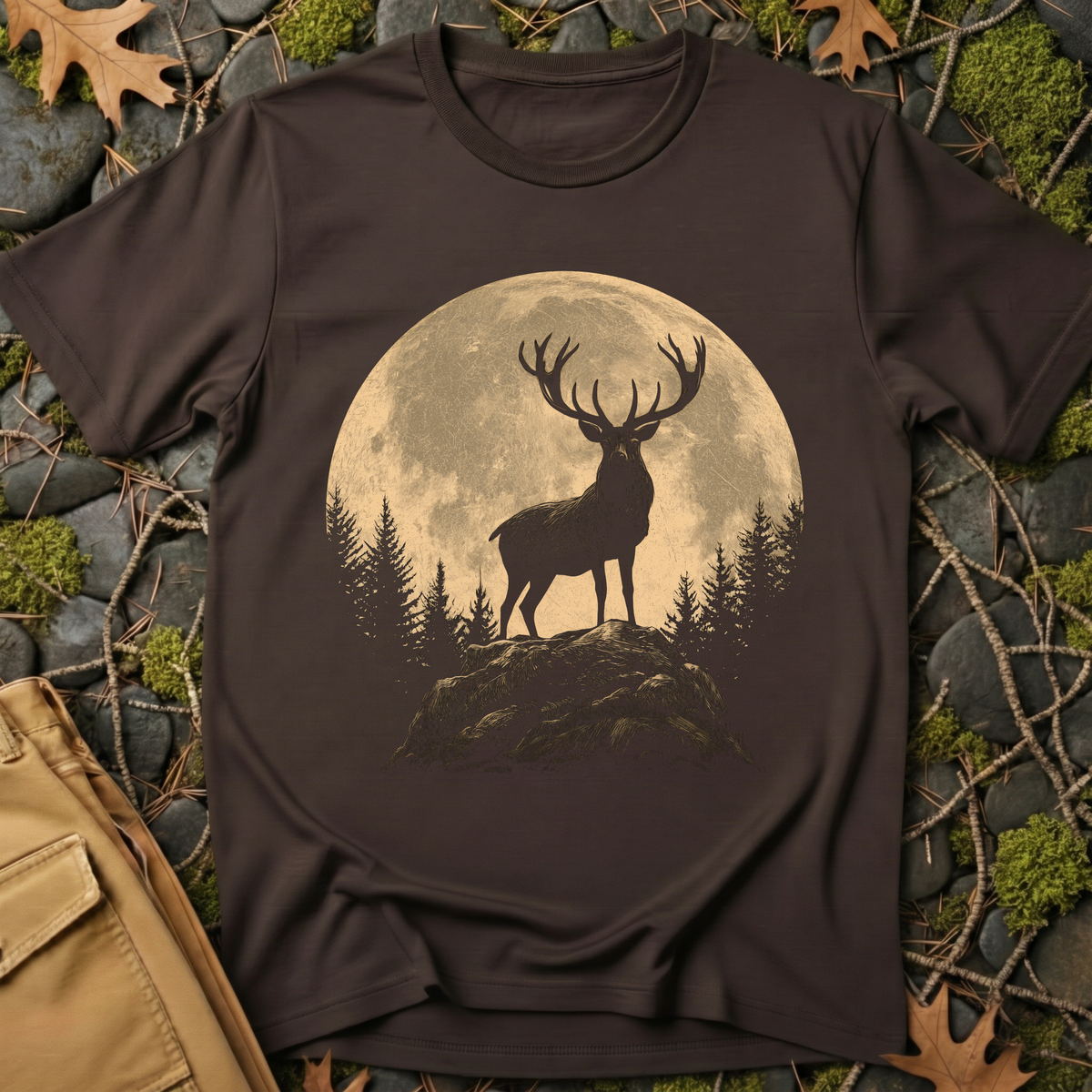 Moonlit Stag T-Shirt