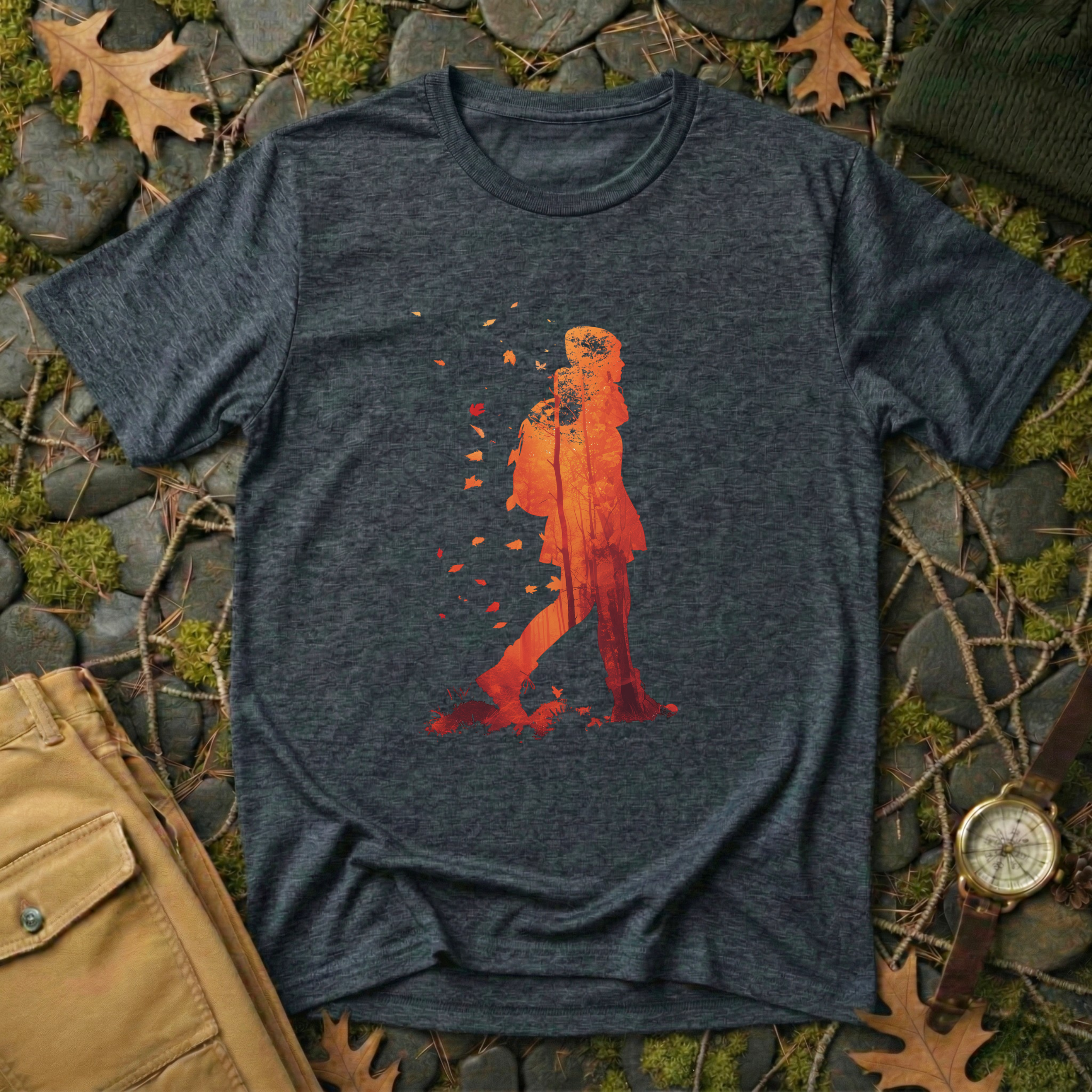 She Walks with the Seasons T-Shirt