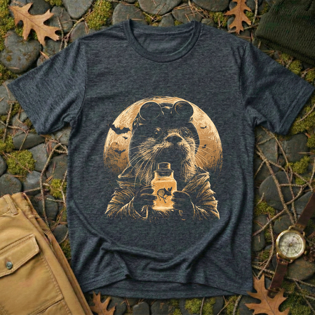 Steampunk Otter Alchemist T-Shirt