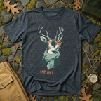 Stay Wild Deer Graphic T-Shirt