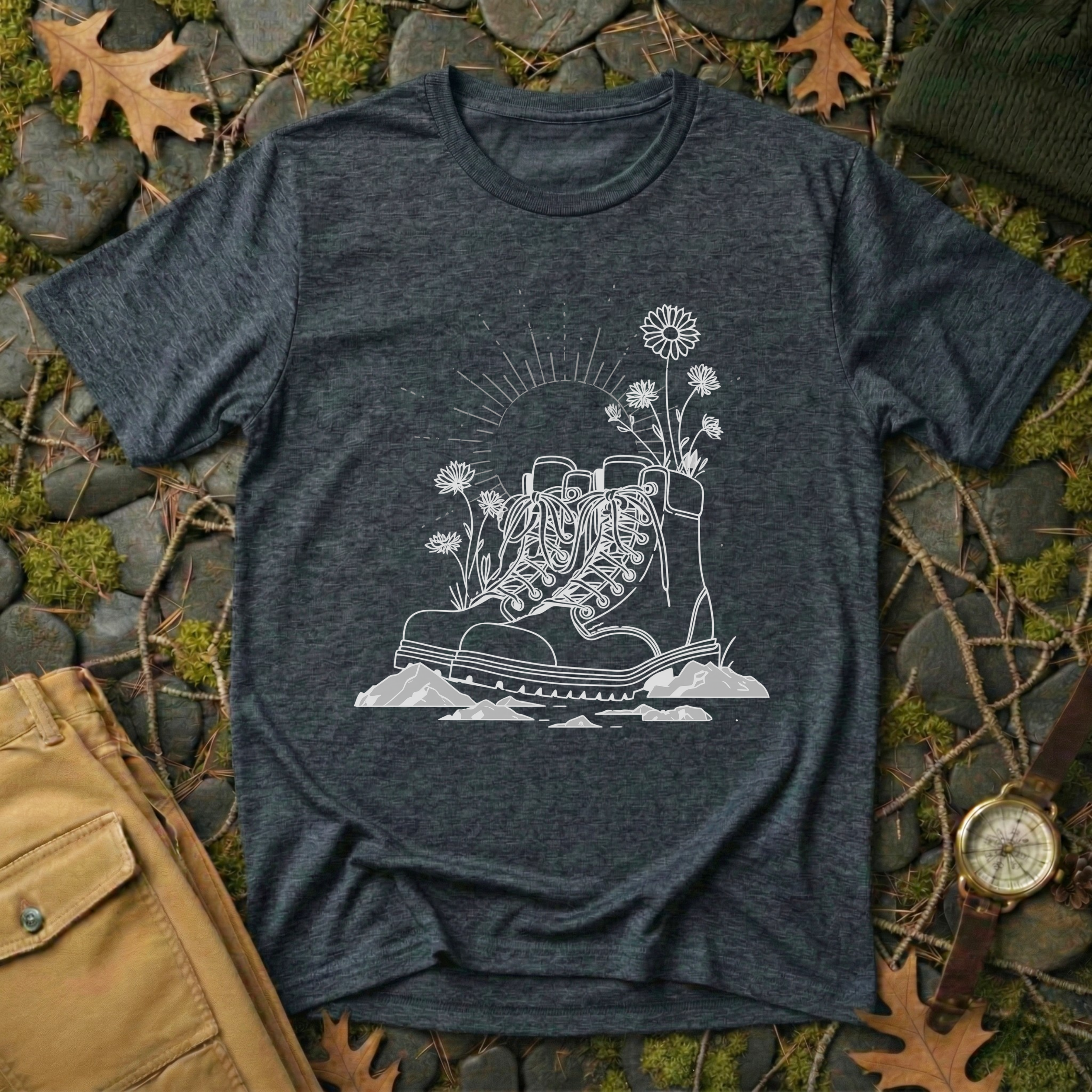 Sunrise Trail Boots T-Shirt