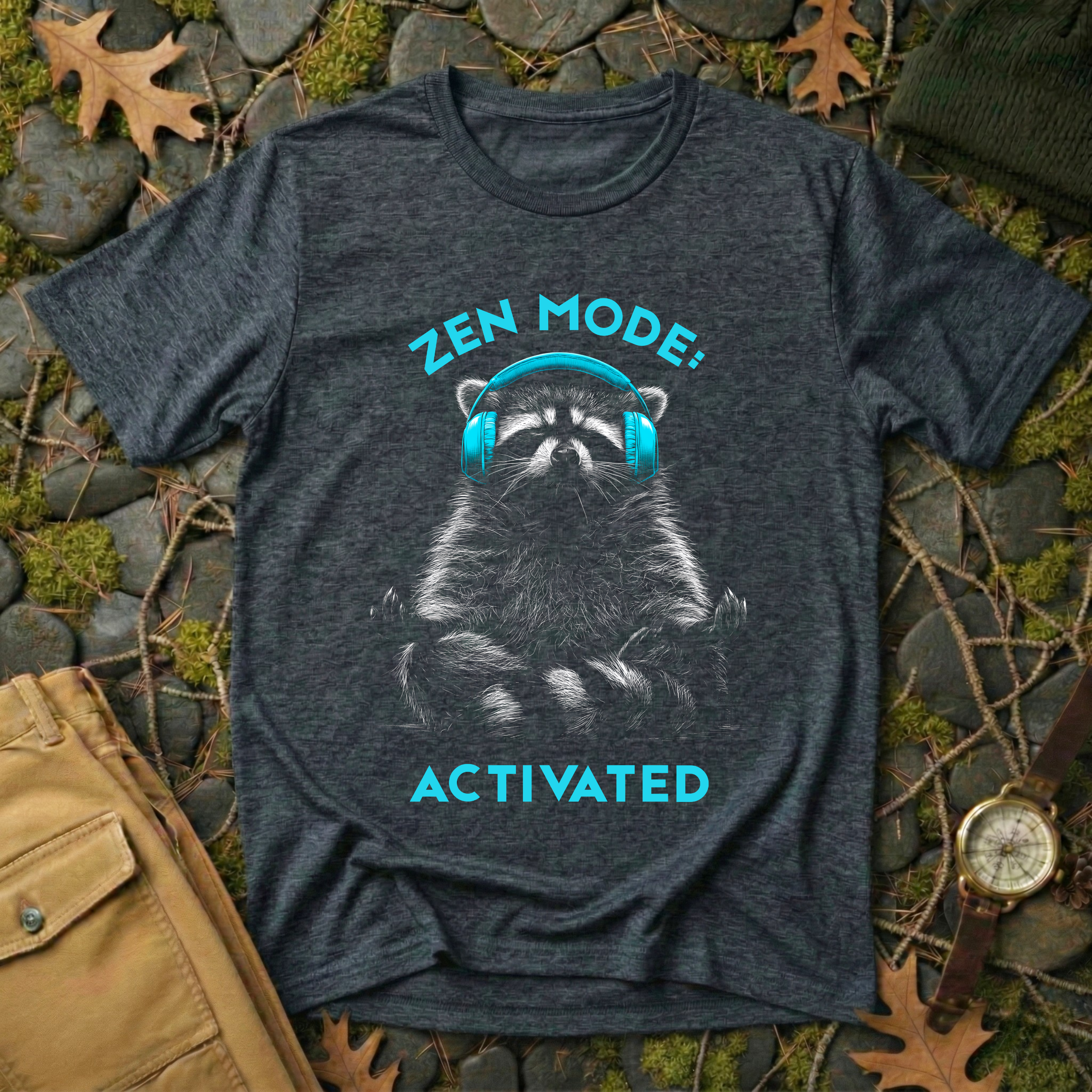 Zen Raccoon T-Shirt