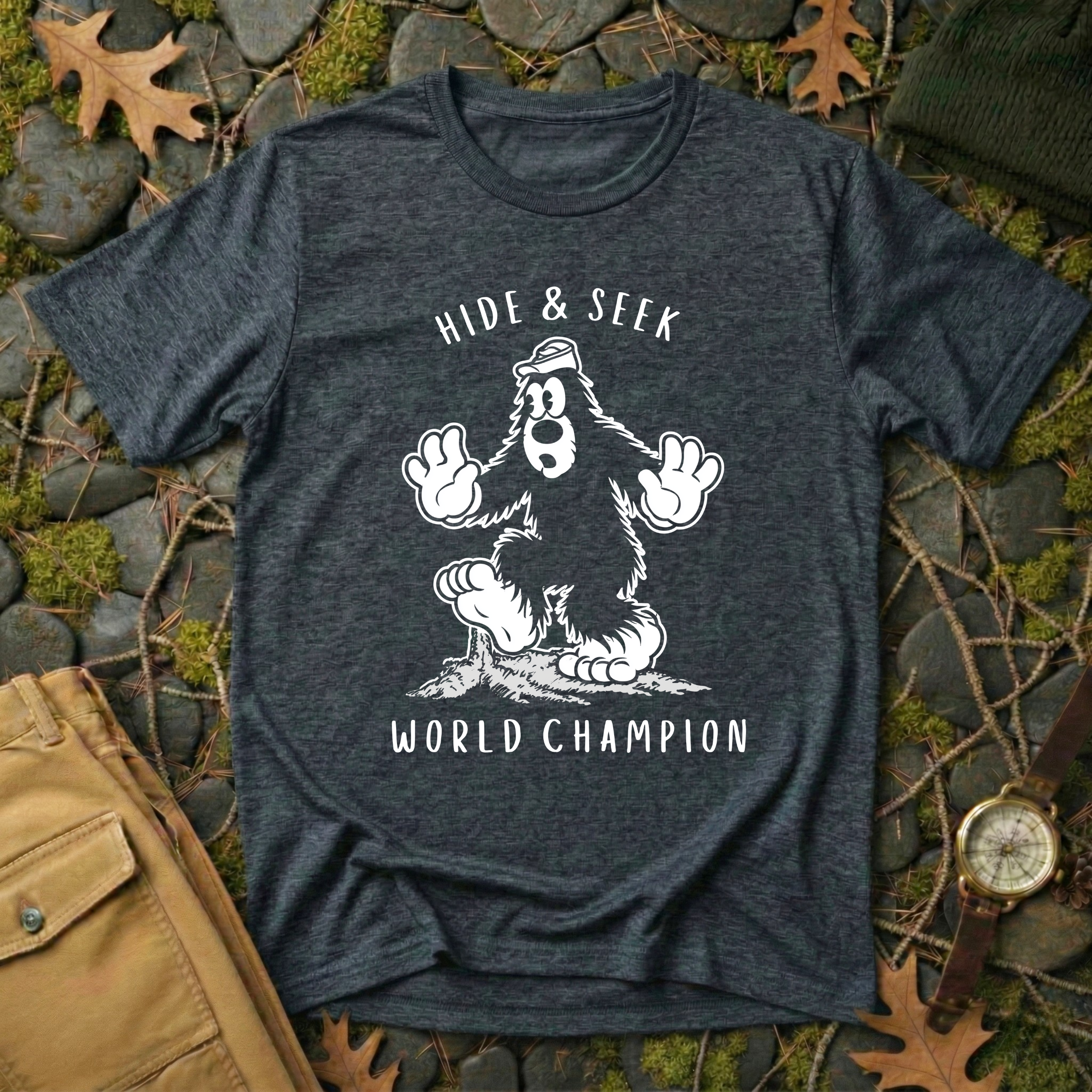 Hide & Seek Bigfoot T-Shirt