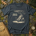 Waiting for Christmas – Vintage Santa T-Shirt