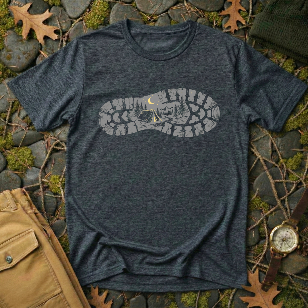Trail Print T-Shirt