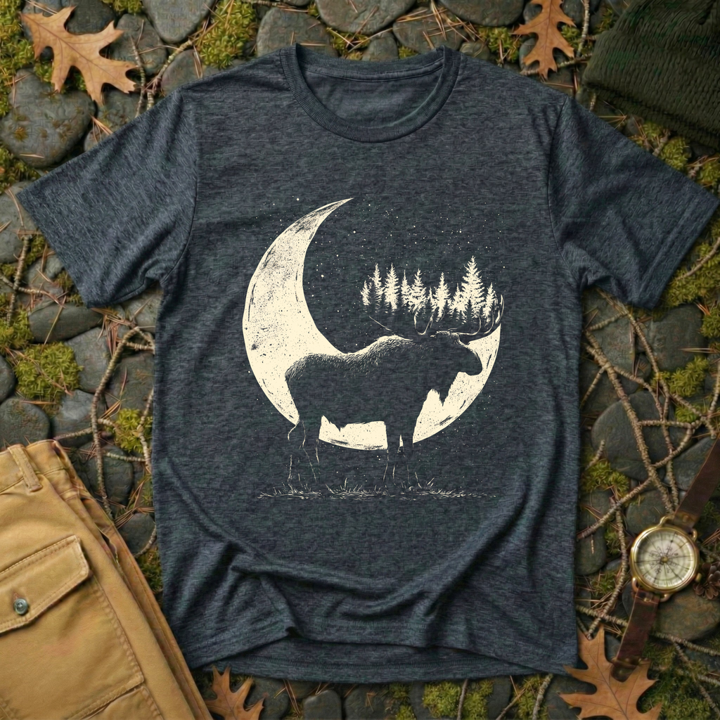 Moonlight Moose T-Shirt