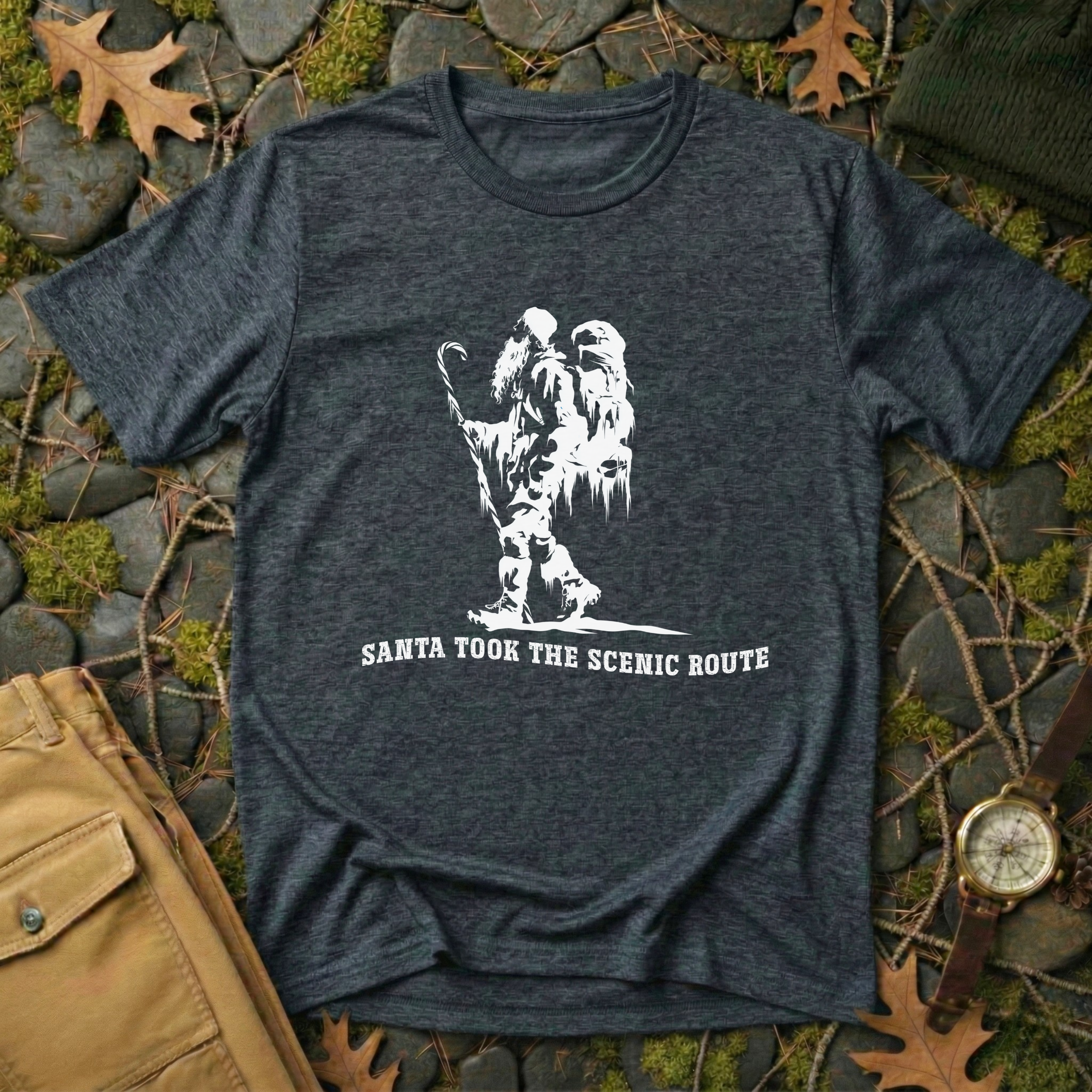 Santa Took the Scenic Route T-Shirt