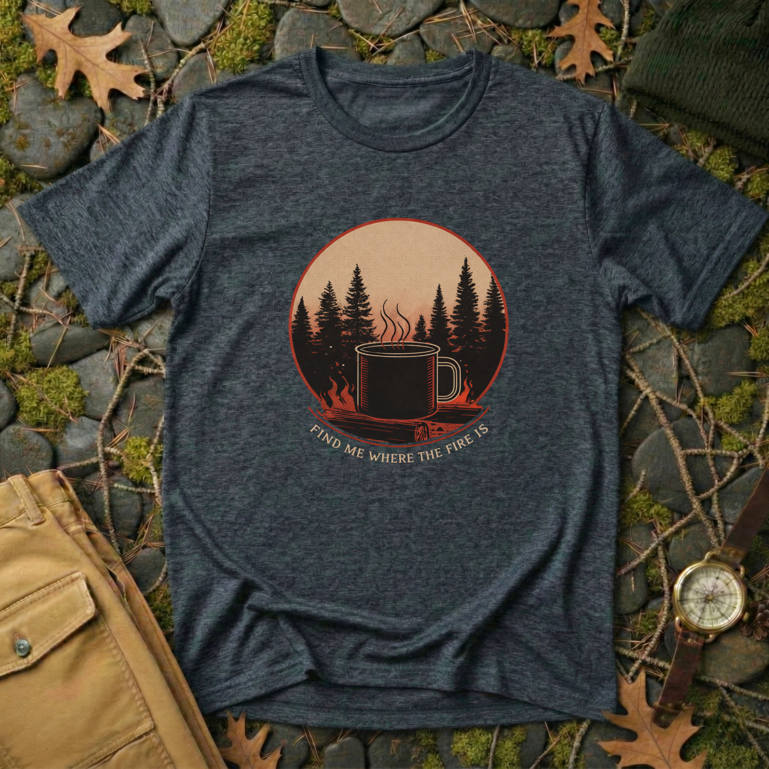 Find Me Where the Fire Is T-Shirt