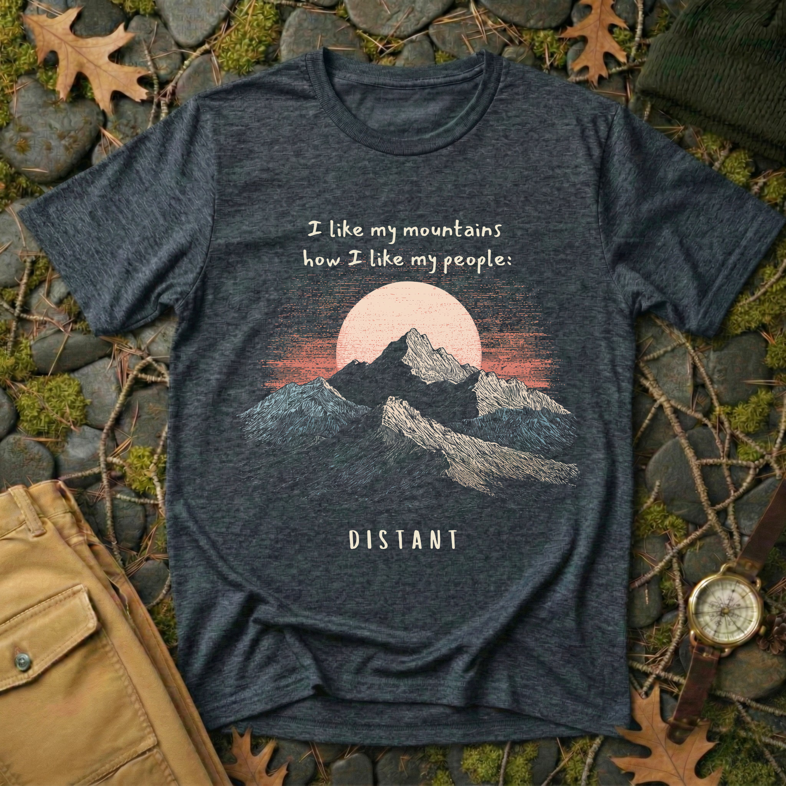 Distant Mountains T-Shirt