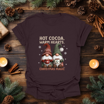 Hot Cocoa Christmas Gnome T-Shirt