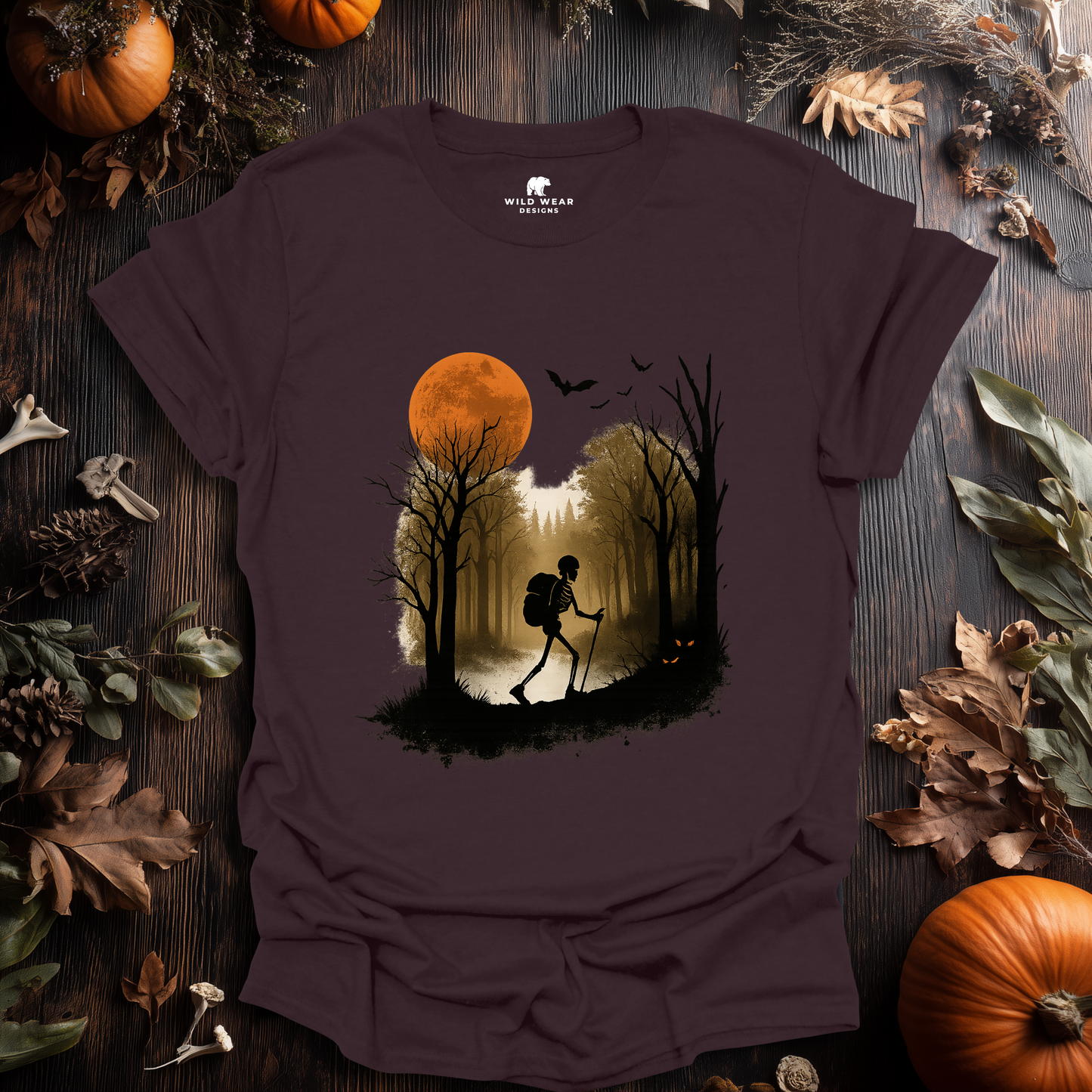 Haunted Trail: Nightfall in the Wild T-Shirt