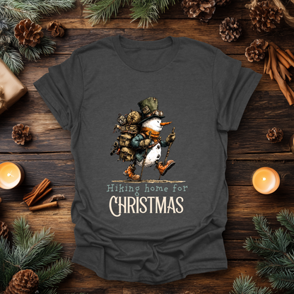Home for Christmas Snowman T-Shirt