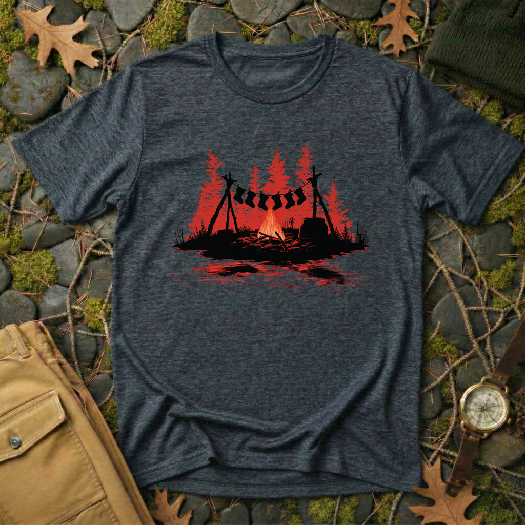 Campfire Christmas T-Shirt