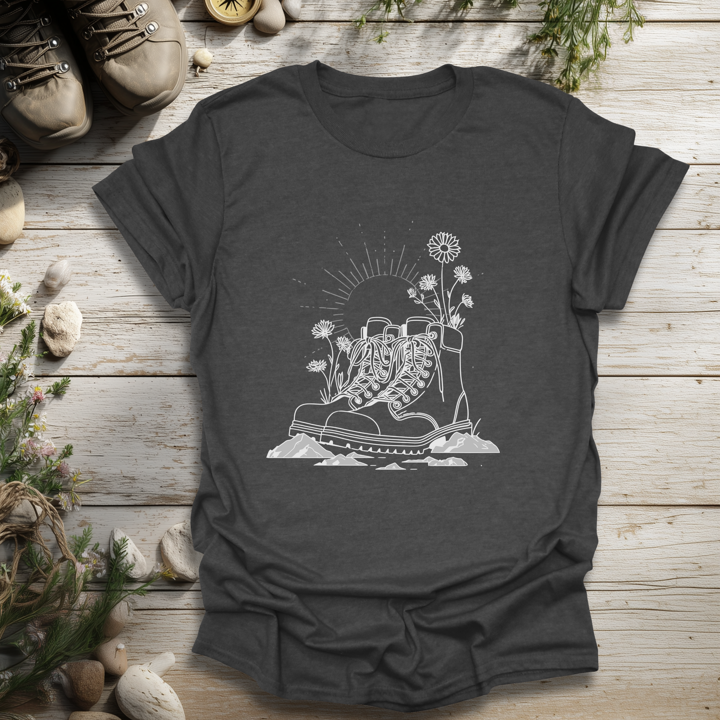 Sunrise Trail Boots T-Shirt