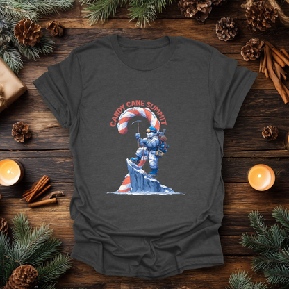 Candy Cane Summit Christmas T-Shirt