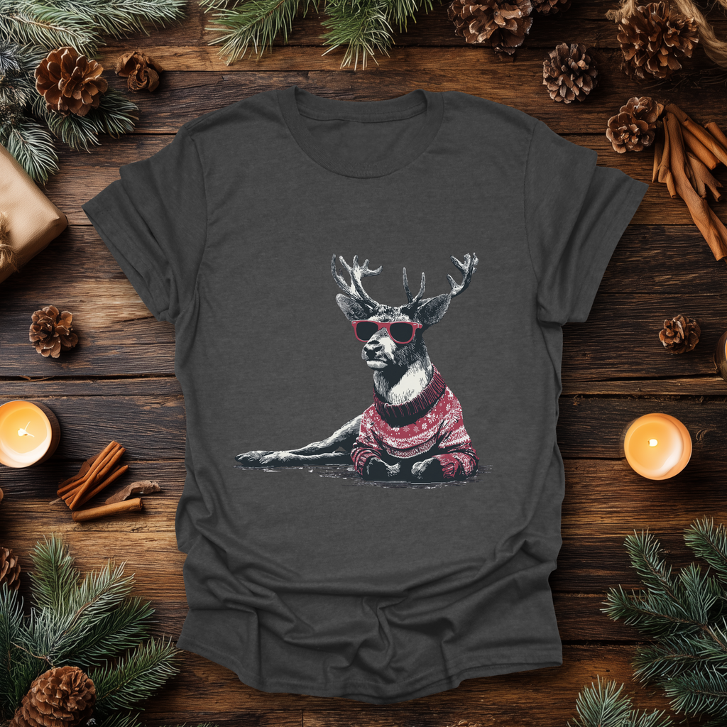 Sleighin’ It Reindeer T-Shirt