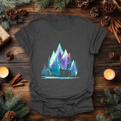 Aurora Peaks Forest T-Shirt