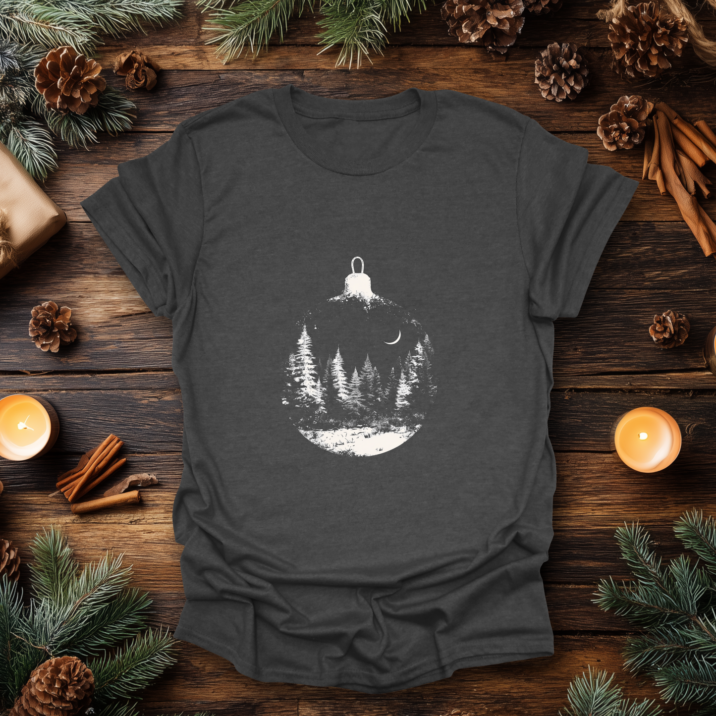 Moonlit Forest Ornament T-Shirt