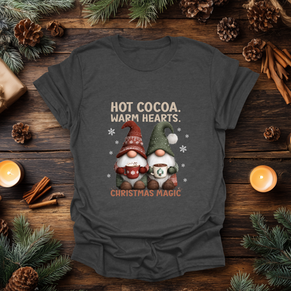 Hot Cocoa Christmas Gnome T-Shirt