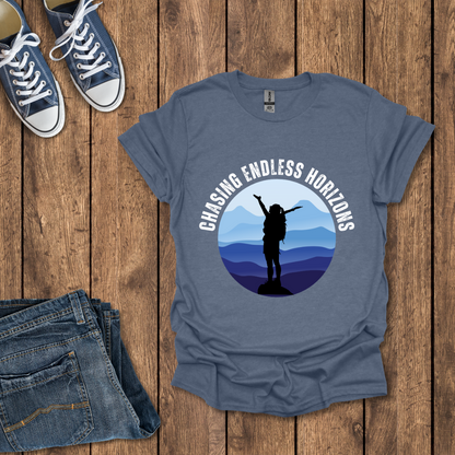 Chasing Endless Horizons: Hiking T-Shirt