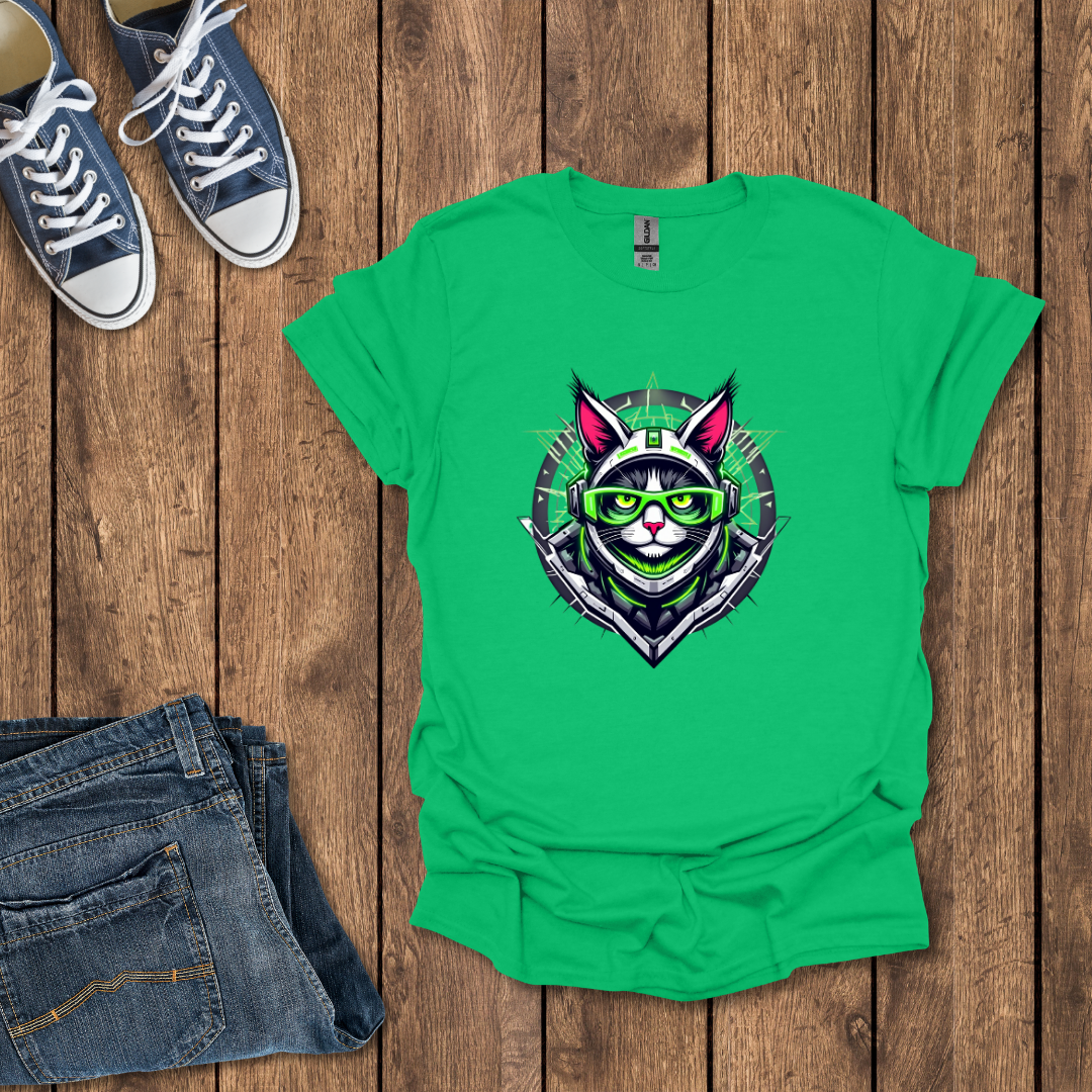 Cyber Cat T-Shirt