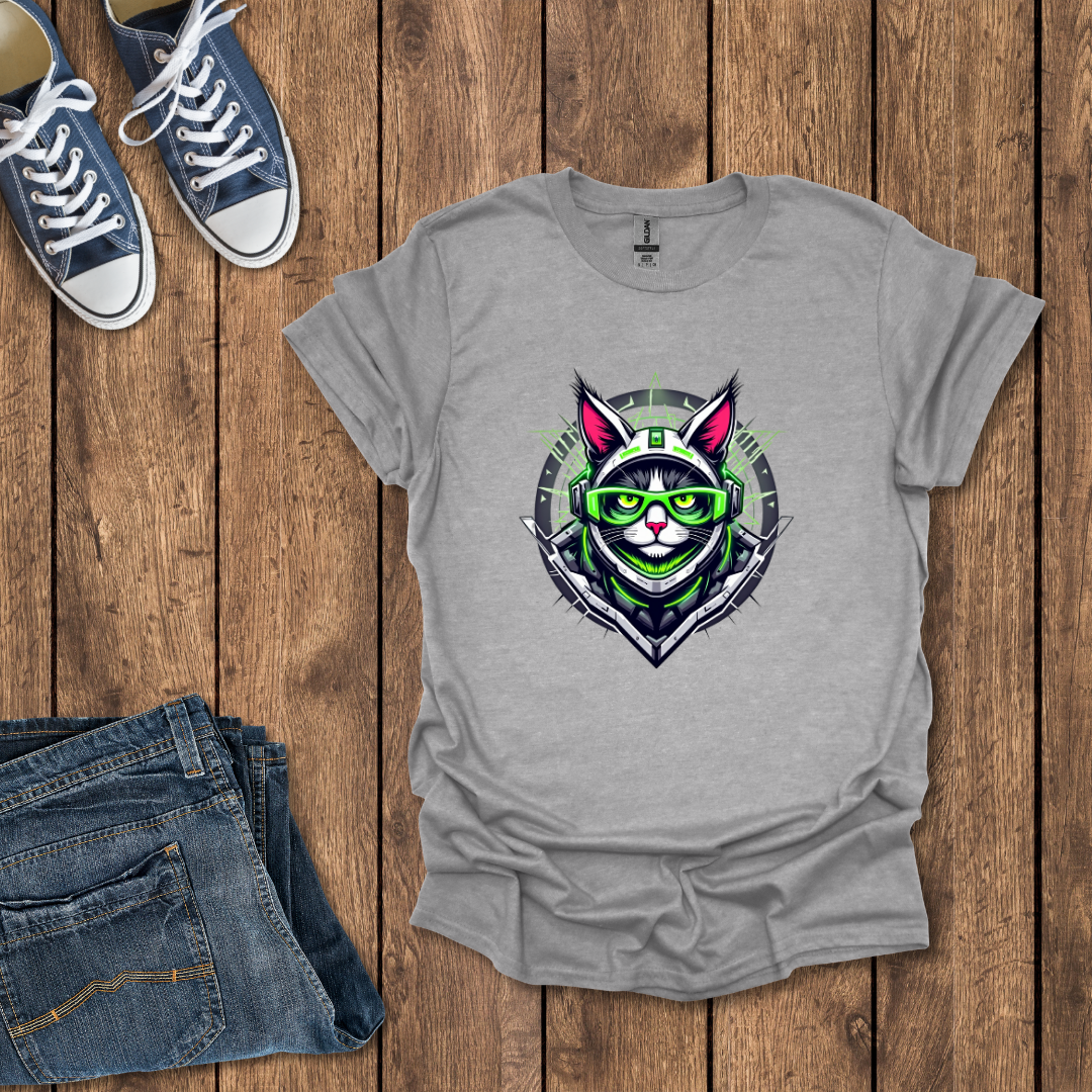 Cyber Cat T-Shirt