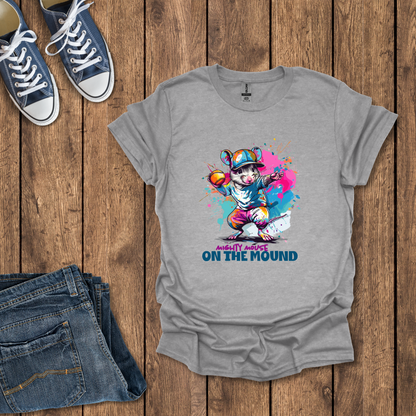 Mighty Mouse on the Mound! T-Shirt