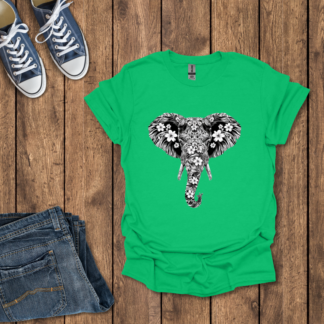 Flowered Tusk T-Shirt