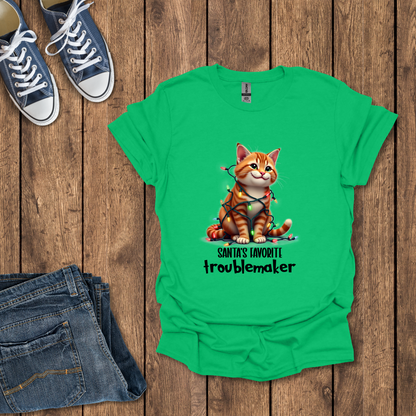 Santa's favorite Troublemaker T-Shirt