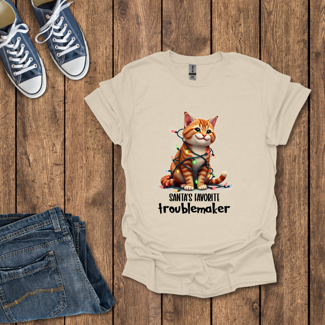 Santa's favorite Troublemaker T-Shirt