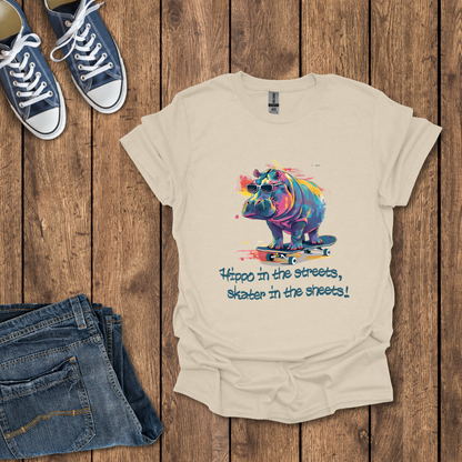 Hippo on Wheels T-Shirt