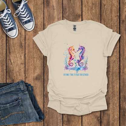 Riding the Tides Together T-Shirt