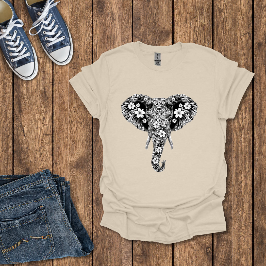 Flowered Tusk T-Shirt